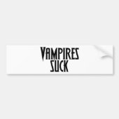 Vampires Suck Bumpersticker (Voorkant)