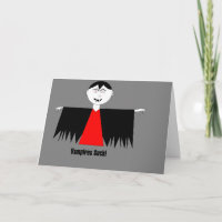 "Vampires Suck !" Carte Hallowe'en