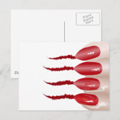 Vampirfinger Briefkaart (Voorkant / Achterkant)