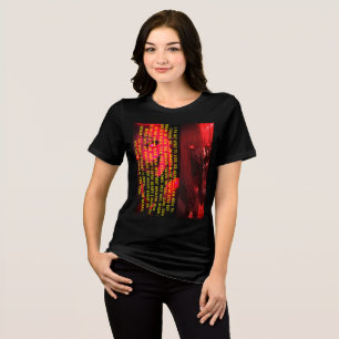 Vampiric Seductress Whisper - Donker Gotisch Tri-Blend Shirt