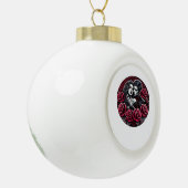 Vampirische gotische Romance - Tot de dood ons in Keramische Bal Ornament (Links)