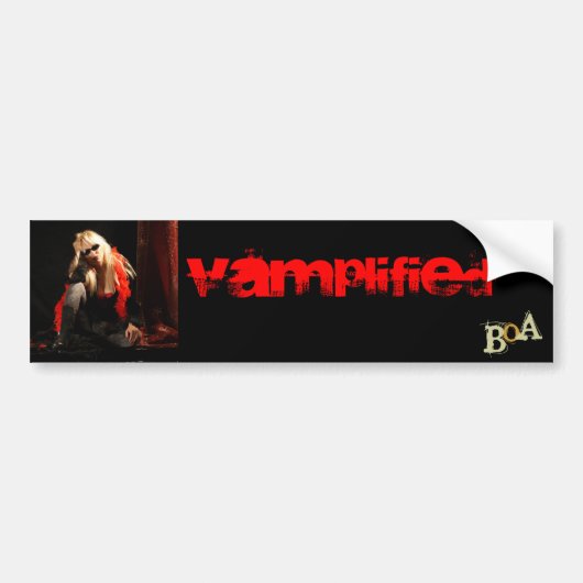 Vamplified Boa Bumpersticker (Voorkant)