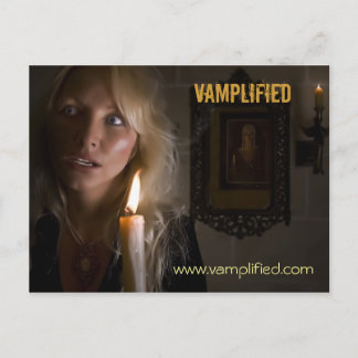 Vamplified, www.vamplified.com briefkaart