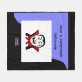 Vamptastic Halloween Couverture en polaire moyenne (Devant (Horizontal))