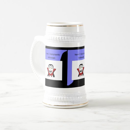 Vamptastic Halloween Stein Mug (Devant gauche)