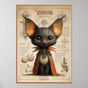 Vampurr: Kat Vampier Wezen Poster