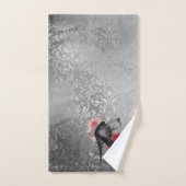 Vampy Spike Stiletto | Rouge Rose Haut-talon Grung (Serviette à main)