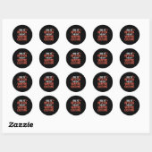 Vamre Costume Ronde Sticker (Vel)