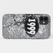 van 1999 (zwart, wit) Case-Mate iPhone case (Achterkant (horizontaal))