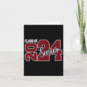 van 2024 senior 24 laatste dag van school Afstuder Kaart