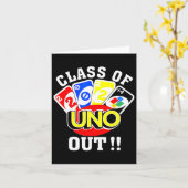 van 2024 Uno uit senior 2024 Afstuderen docent STU Kaart (Gele Bloem)