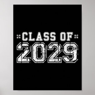 van 2029 - Afstuderen Jaar Senior Gift Poster