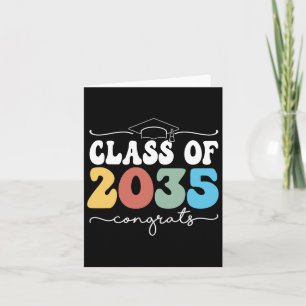 van 2036 Kleuterschool Eerste dag Afstuderen Grow Kaart