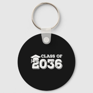 van 2036 Shirt Vrouwen Mannen Kinder Senior Afstud Sleutelhanger