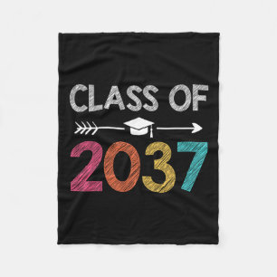 van 2037 EST 2024 groeien met ME Handprints K tot Fleece Deken