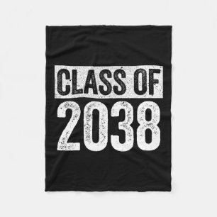van 2038 Senior 2038 Afstuderen Shirt Fleece Deken
