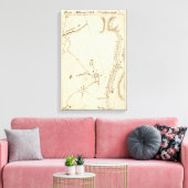 Van Albany tot Newborough 31 Canvas Afdruk (Insitu (Woonkamer))