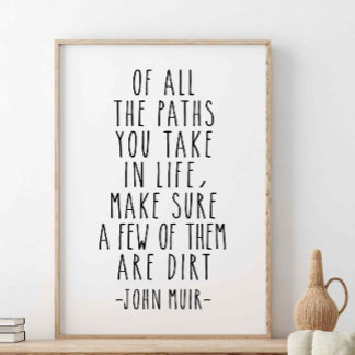 Van alle paden die je in het leven neemt, John Mui Poster