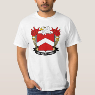 Van Allen Family Crest T-shirt