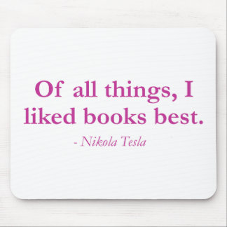 Van alles vond ik boeken het best muismat