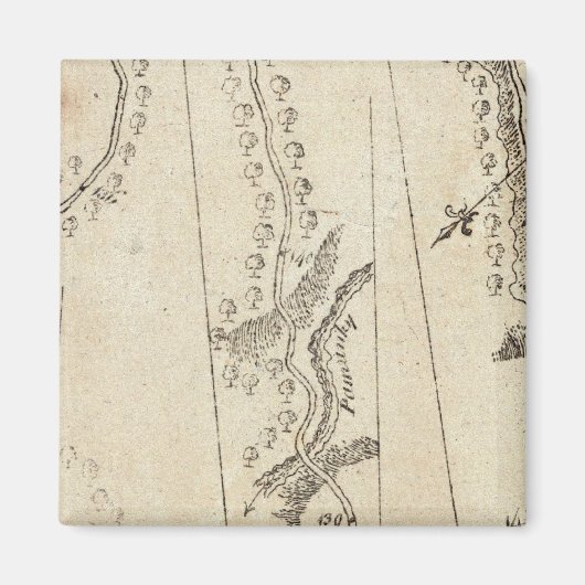 van Annapolis tot Hanover & Newcastle 73 Magneet (Voorkant)