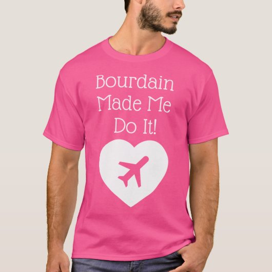 van Anthony Bourdain T-shirt (Voorkant)