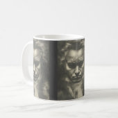 Van Beethoven portret Koffiemok (Voorkant links)