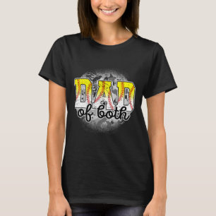 Van beide honkbal softbal vader # 39; s dag honkba t-shirt