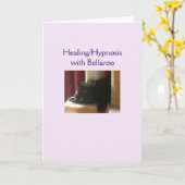 Van Bellaroo het Helen/van de Hypnose Wenskaart Kaart (Gele Bloem)