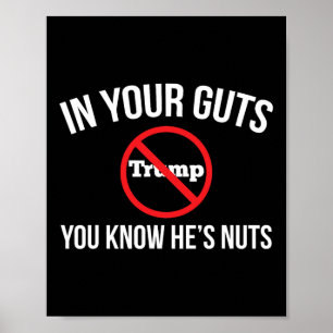 Van Binnen Uit Weet Je Dat Hij Knettergek Is Stop  Poster