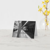 Van Boston Het Wenskaart van de Kaart van de mbta- (Gele Bloem)