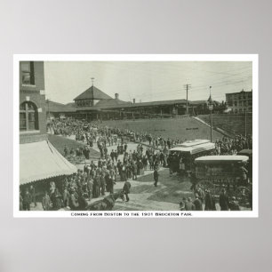 Van boston naar brockton fair. poster