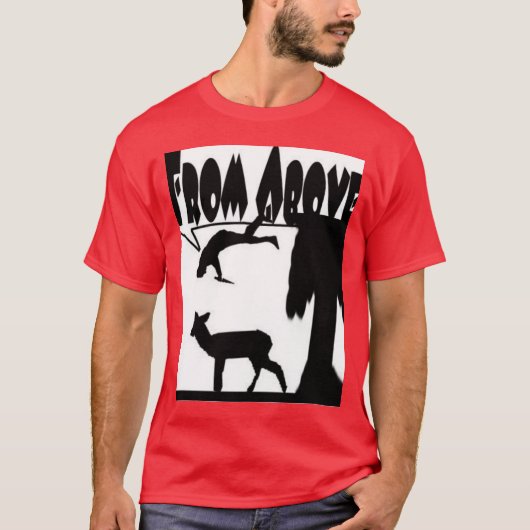 van boven t-shirt (Voorkant)