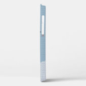 Van brei afkomstige pinguïn Snowflakes WinterFeest Case-Mate iPhone Case (Achterkant / Links)