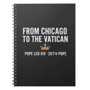 Van Chicago naar het Vaticaan Paus Leo 267ste Notitieboek