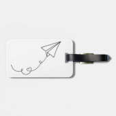 Van Chilis tot Aisle Donkey Joke label Bagagelabel (Achterkant horizontaal)