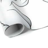 Van de achterkant los cadeaupapier (Rol Hoek)