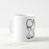 Van de achterkant los koffiemok (Voorkant links)