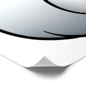 Van de achterkant los poster (Hoek)