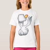 Van de achterkant los t-shirt (Voorkant)