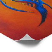 Van de as 12 x 18 poster (Hoek)