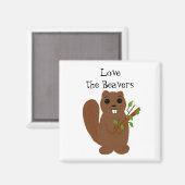 Van de Beavers houden Magneet (Voorkant / Achterkant)