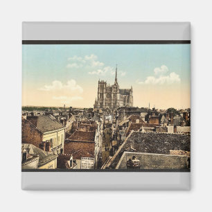 Van de belfrey, Amiens, Frankrijk Fotochro Magneet