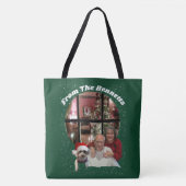 Van de Bennetts kerst Canvas tas (Voorkant)