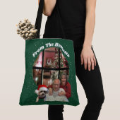 Van de Bennetts kerst Canvas tas (Dichtbij)