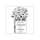 Van de Bibliotheek van de Eenvoudige Naam van het Rubberstempel (Afrduk)