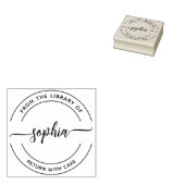Van de bibliotheek van de Rubberstempel van het Ma Rubberstempel (Gestempeld)