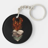 Van de boeken sleutelhanger (Achterkant)