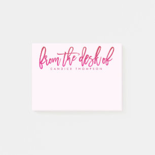 Van de bureau van de gepersonaliseerde post-it® notes