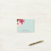 Van de bureau van de Waterverf Trendy Bouquet Post-it® Notes (Op bureau)